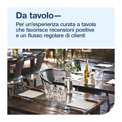 Tovaglioli di carta bianchi monovelo Tork Lunch 32,5x32,5 cm - 500 pz