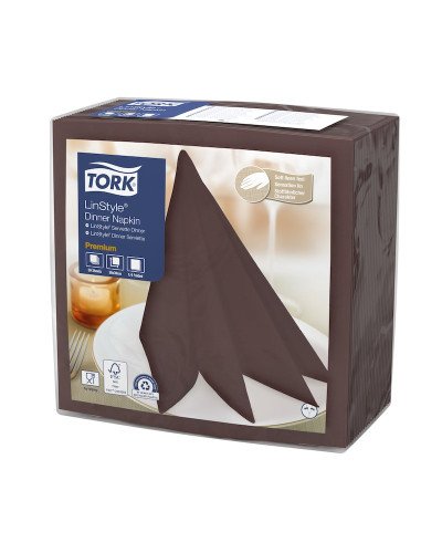 Tovaglioli LinkStyle Dinner Napkin PREMIUM 39x39 MARRONE