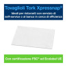 Tovaglioli da dispenser Tork Xpressnap Extra Soft bianchi N4 - cartone 8 x 1000 pz
