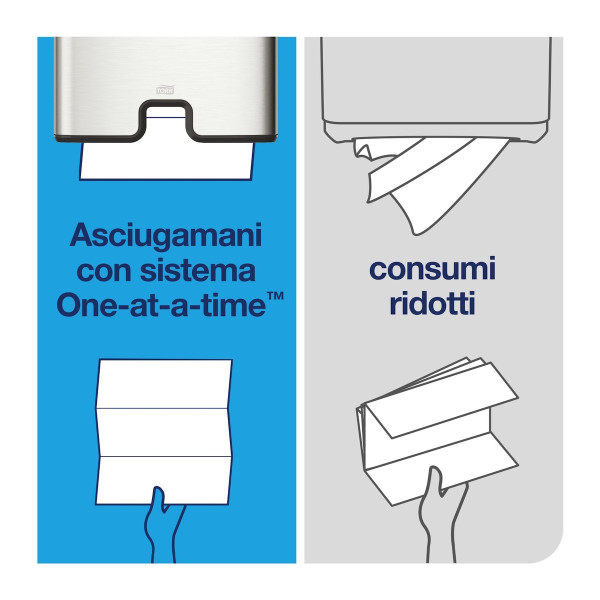 Asciugamani di carta intercalati Tork Xpress Premium Soft H2 2 veli - cartone 12 x 225 fogli