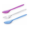 Cucchiaini lunghi da granita e frappè riutilizzabili colorati 19 cm Flo - 1 kg