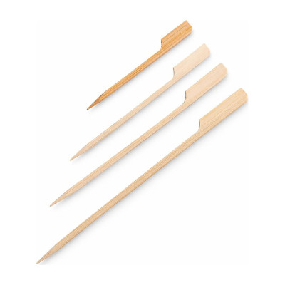 Spadine in bamboo per finger food e stuzzichini 9 cm Flo - 100 pz