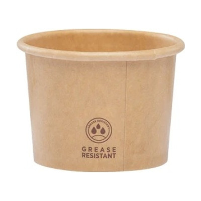 Contenitori portasalse in carta kraft 50 ml con coperchio Dampe Jungle - 50 pz + 50 coperchi