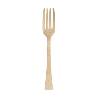 Forchettine in legno per finger food e aperitivi 10 cm Dampe Jungle - 50 pz