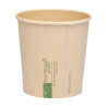 Contenitori porta zuppa da asporto in carta di bambù 450 ml Ø 9,8 cm per microonde Dampe Jungle - 50 pz