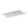Coperchio per casse da pizzeria e alimentari 60x40 cm in PP bianco Mobil Plastic