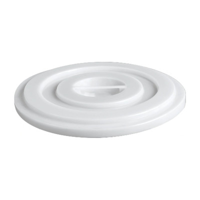 Coperchio per bidone alimentare da 75 litri in PP bianco Ø 51 cm Mobil Plastic