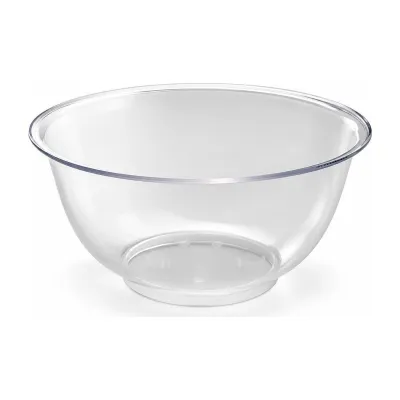 Bol ciotola in policarbonato trasparente Ø 17 cm 1,0 litri per cucina e pasticceria Mobil Plastic
