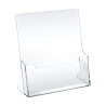 Portadepliant da banco A4 in plastica trasparente 1 scomparto 23x25,5 cm Lebez