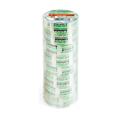 Nastro adesivo trasparente crystal 19 mm x 33 m Lebez - 8 rotoli