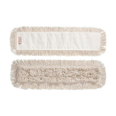 Frangia per polvere in cotone 40 cm con tasche per telaio pieghevole VDM