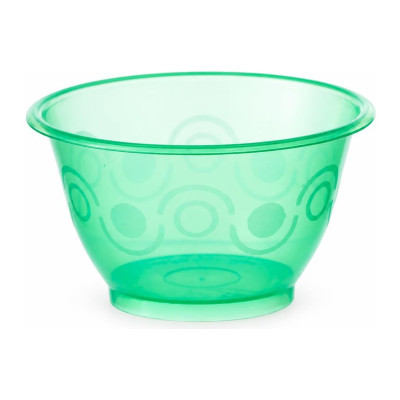 Coppette per gelato in plastica verde 80 cc per gelateria e bar Flo - 100 pz