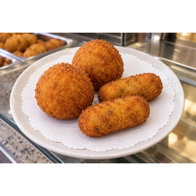 Sottofritti tondi in carta bianca Ø 18 cm per fritti e piatti da portata La Carta è - 500 pz