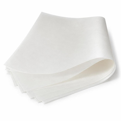 Carta pergamino argento neutra per alimenti 25x37 cm 35 g/m² per pasticceria e panificio La Carta è - 10 kg