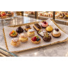 Carta pergamino argento neutra per alimenti 25x37 cm 35 g/m² per pasticceria e panificio La Carta è - 10 kg