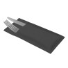 Tovaglioli Portaposate Tork Neri 39x39 cm | Pietrangioli