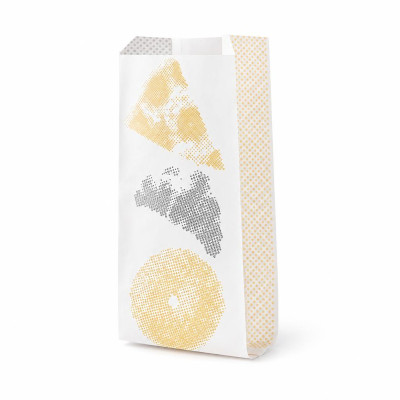 Sacchetti in carta antigrasso Grease Bakery 15x30 cm 40 g/m² per focacce, pizzette e dolci La Carta è - 1000 pz