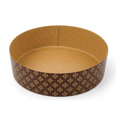 Stampo per panettone basso in carta da forno 1,5 kg Ø 22 x 7 cm FAG