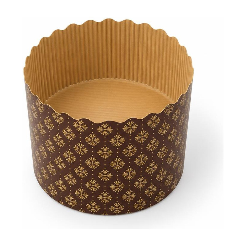 Stampo per panettoncino in carta da forno Ø 6 x 4 cm Esse-Bi