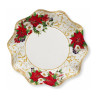 Piatti fondi di carta natalizi Lucky Christmas 24 cm - 8 pz