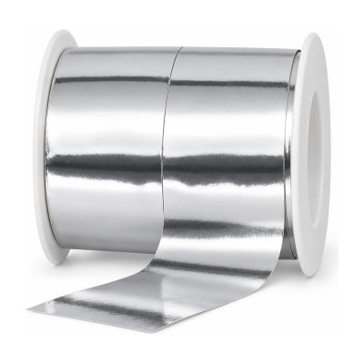 Nastro regalo Splendid metallizzato 50 mm x 100 m in rotolo, 7 colori Brizzolari