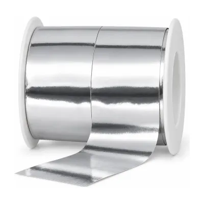 Nastro regalo Splendid metallizzato 50 mm x 100 m in rotolo, 7 colori Brizzolari