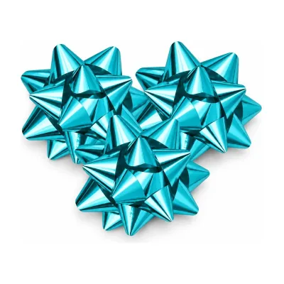 Stelle regalo Splendid Ø 5 cm in confezione da 100, 4 colori Brizzolari