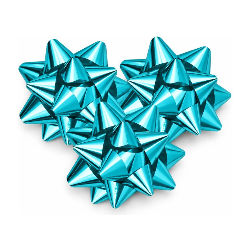 Stelle regalo Splendid Ø 5 cm in confezione da 100, 4 colori Brizzolari