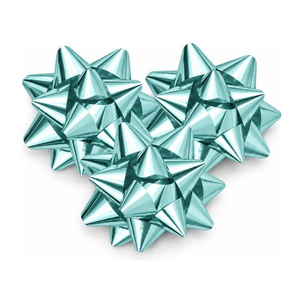 Stelle regalo Splendid Ø 9 cm in confezione da 70, 5 colori Brizzolari