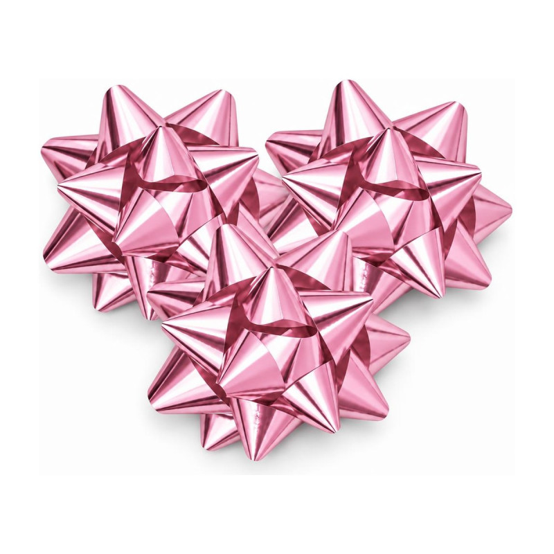 Stelle regalo Splendid Ø 9 cm in confezione da 70, 5 colori Brizzolari