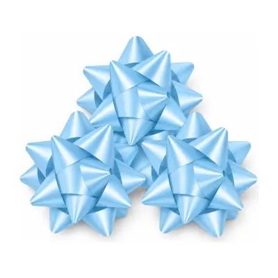 Stelle regalo linea E Ø 3,5 cm in confezione da 100, 12 colori Brizzolari
