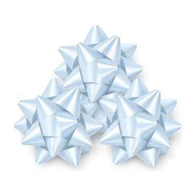 Stelle regalo linea E Ø 3,5 cm in confezione da 100, 12 colori Brizzolari