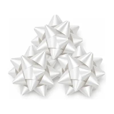 Stelle regalo linea E Ø 6,5 cm in confezione da 100, 9 colori Brizzolari