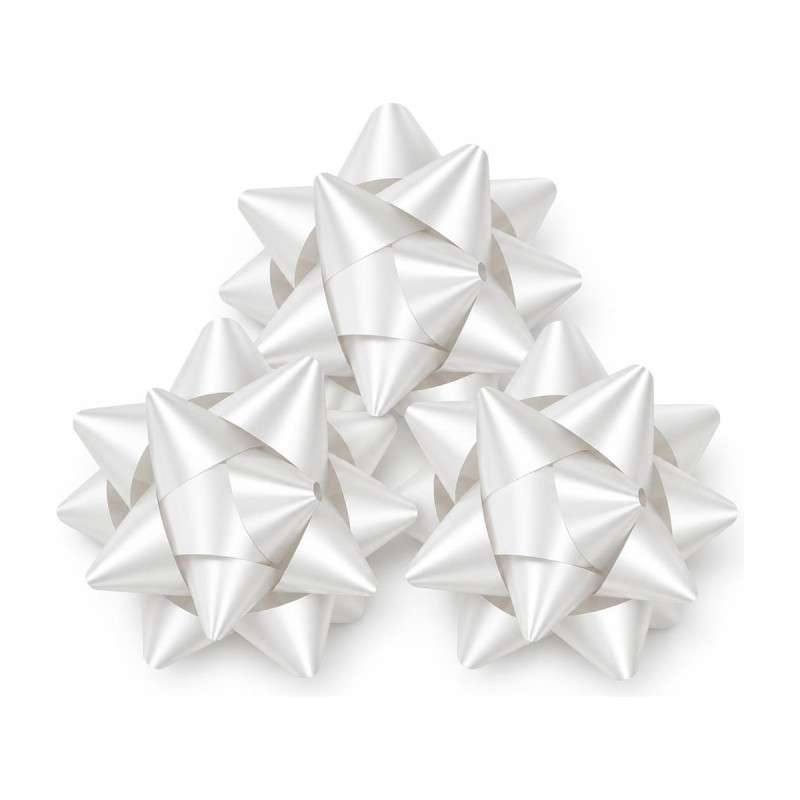 Stelle regalo linea E Ø 6,5 cm in confezione da 100, 9 colori Brizzolari