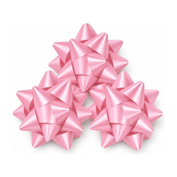 Stelle regalo linea E Ø 6,5 cm in confezione da 100, 9 colori Brizzolari