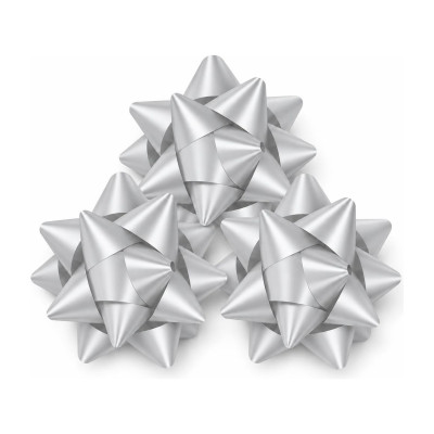 Stelle regalo linea E Ø 6,5 cm in confezione da 100, 9 colori Brizzolari