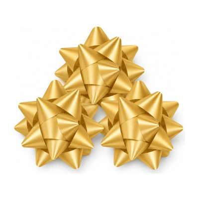 Stelle regalo linea E Ø 6,5 cm in confezione da 100, 9 colori Brizzolari