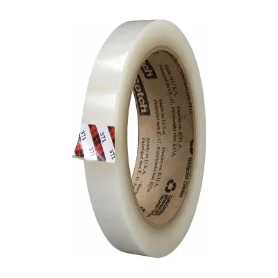 Nastro adesivo da imballaggio Scotch 371 in polipropilene 19 mm x 66 m, trasparente 3M