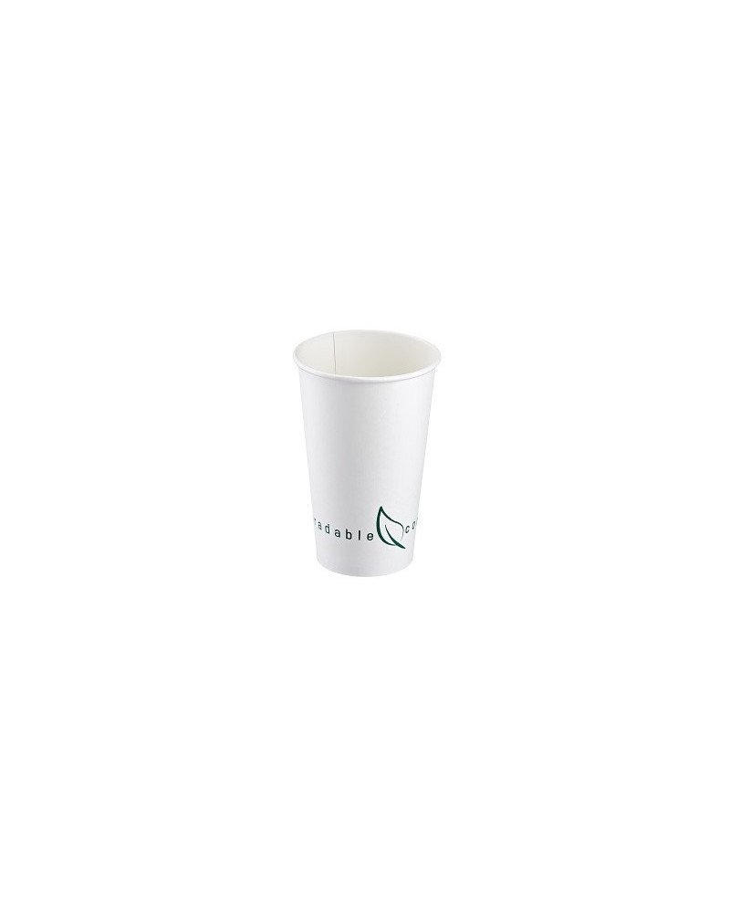 Bicchiere take away compostabile 240ml - 50pz