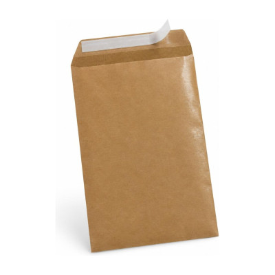 Busta a sacco avana monolucida 25x35,5 cm con chiusura autoadesiva Blasetti