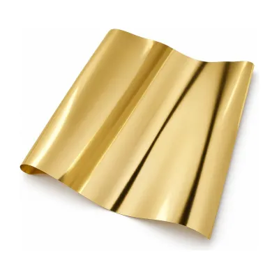 Fogli metallizzati lucidi 70x100 cm tinta unita per pacchi, cesti e panettoni, 7 colori Italpak