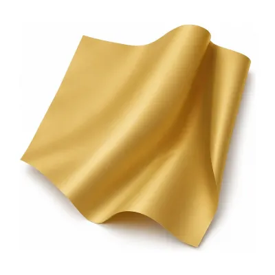 Fogli metallizzati Soft opachi satinati 70x100 cm per pacchi, cesti e panettoni, 6 colori Italpak
