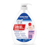 Gel igienizzante mani Sanitec Sani Gel alcolico 77% senza risciacquo con dosatore 600 ml