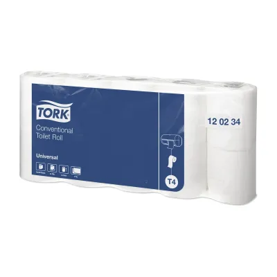 Carta igienica Tork Universal T4 2 veli bianca 160 strappi - 10 rotoli