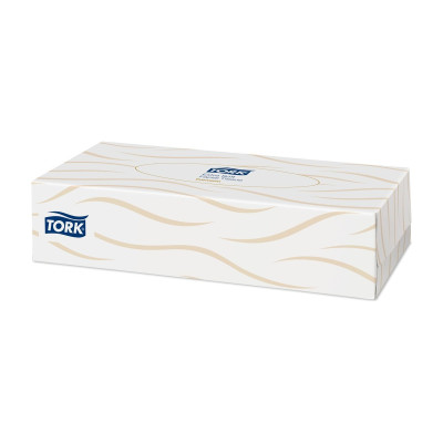 Veline per il viso Tork Extra Soft Premium F1 2 veli bianche 20x21 cm - 100 pz