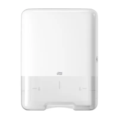 Dispenser per asciugamani piegati a V Tork H3 Elevation bianco