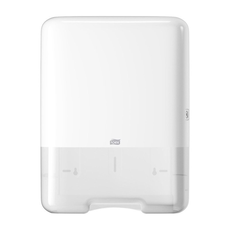 Dispenser per asciugamani piegati a V Tork H3 Elevation bianco