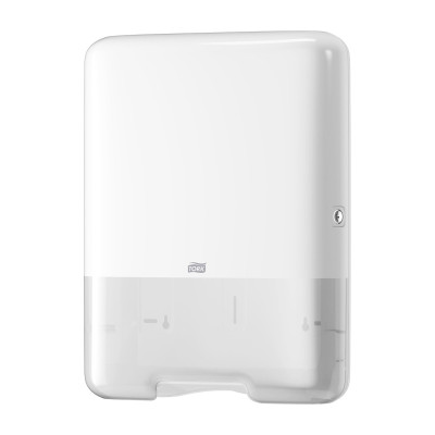 Dispenser per asciugamani piegati a V Tork H3 Elevation bianco