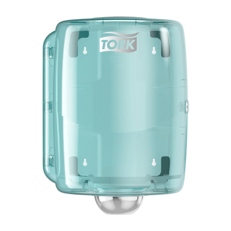 Dispenser Tork Performance W2 Maxi per bobine Combi Roll bianco e turchese