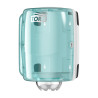 Dispenser a estrazione centrale Tork Performance M2 Maxi bianco e turchese da parete